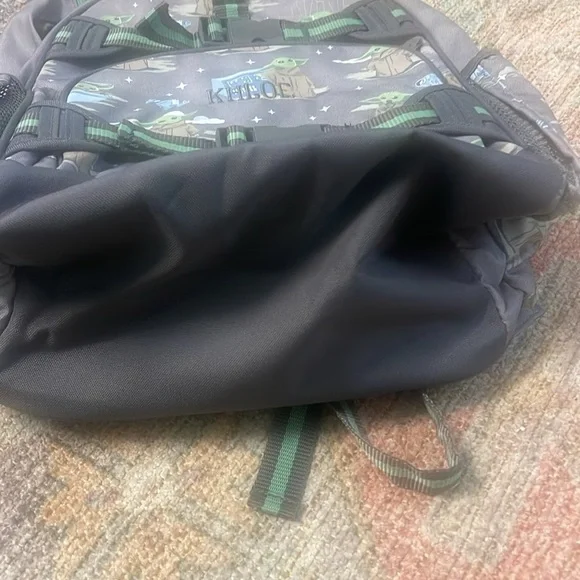 New! Pottery Barn Kids Large Mackenzie Backpack in Baby Yoda Grogu Mandolorian - Picture 6 of 7